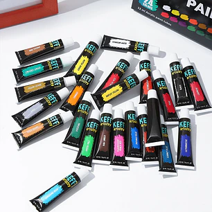 PINTURAS ACRILICAS PCS*24