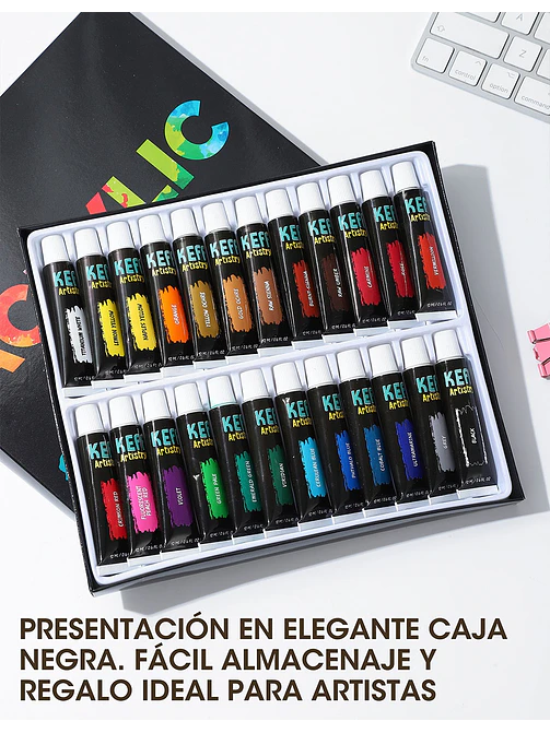 PINTURAS ACRILICAS PCS*24 3