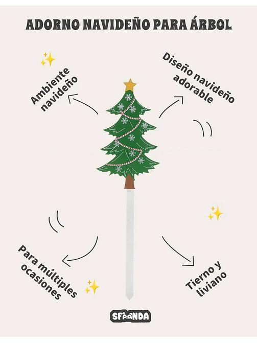 ADORNO NAVIDEÑO  C/U 11
