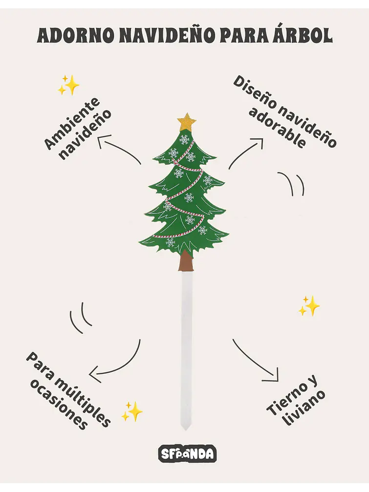 ADORNO NAVIDEÑO  C/U 11