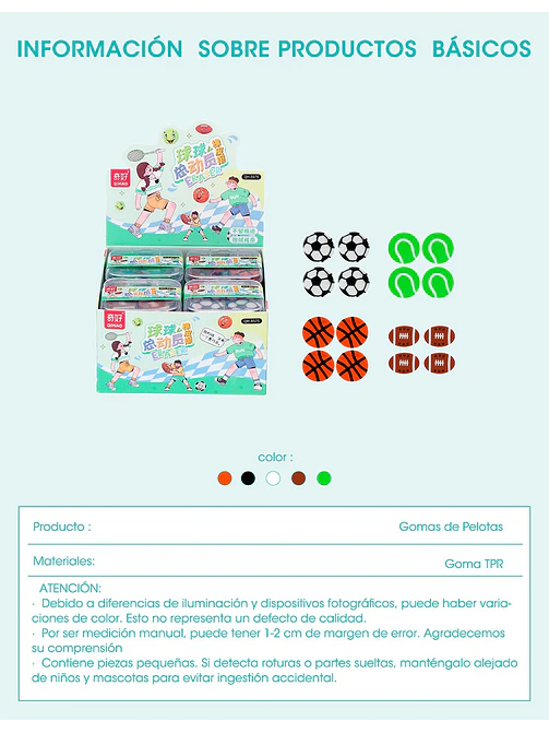 GOMA DE BORRAR PCS*10 10