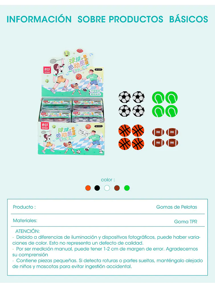 GOMA DE BORRAR PCS*10 10