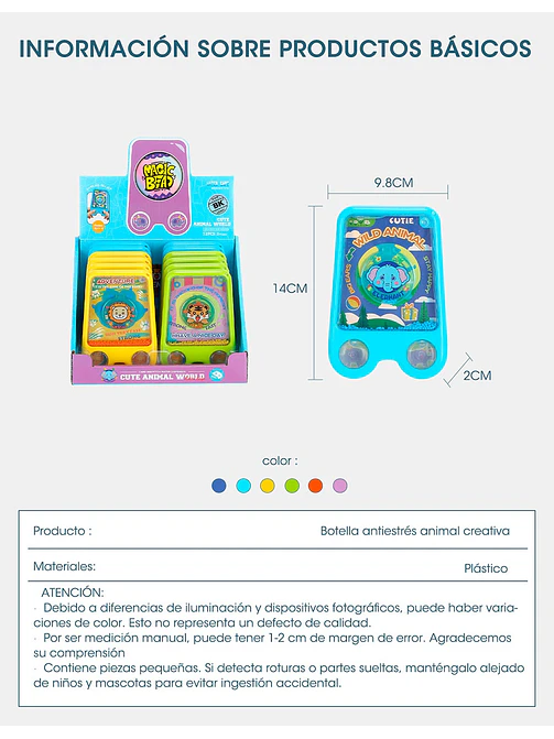 JUEGO DE AGUA C/U 11