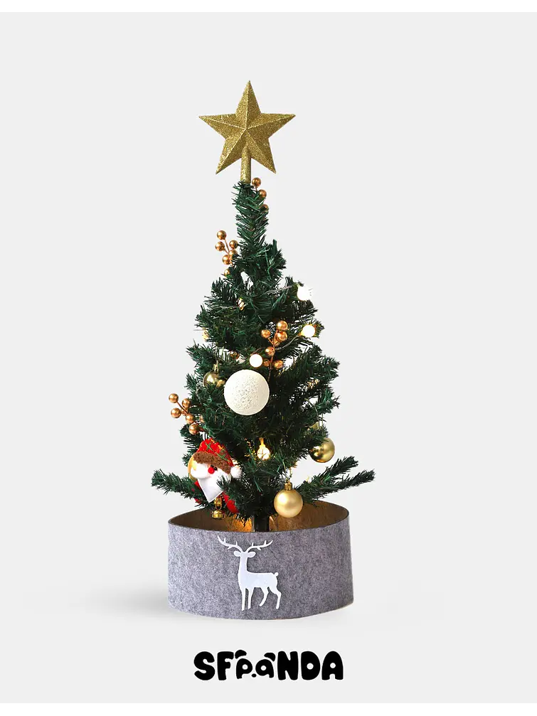 ARBOL + ADORNOS NAVIDEÑOS C/U 1