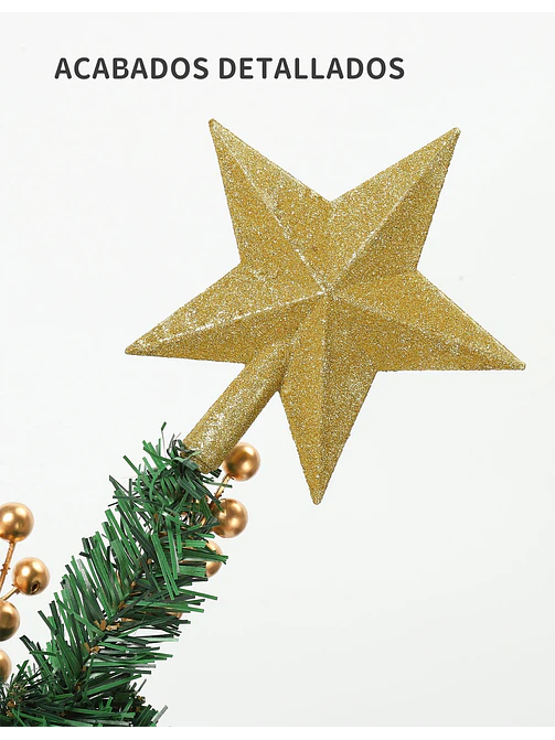 ARBOL + ADORNOS NAVIDEÑOS C/U 2