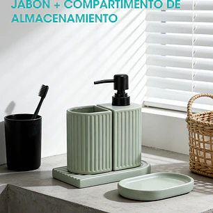SET DE BAÑO C/U