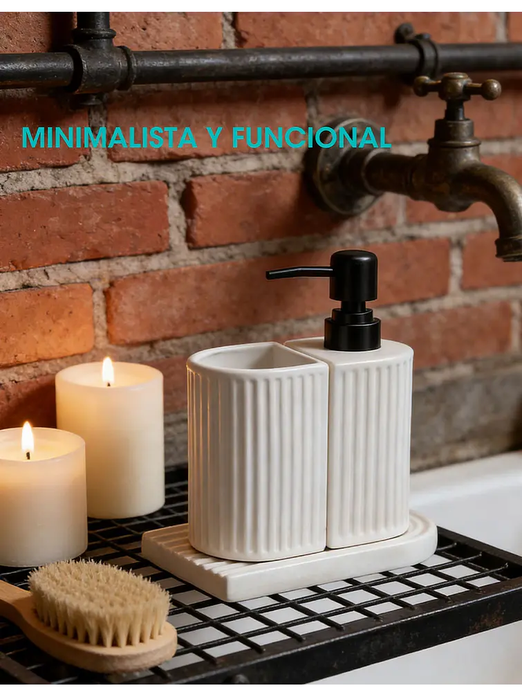 SET DE BAÑO C/U 4