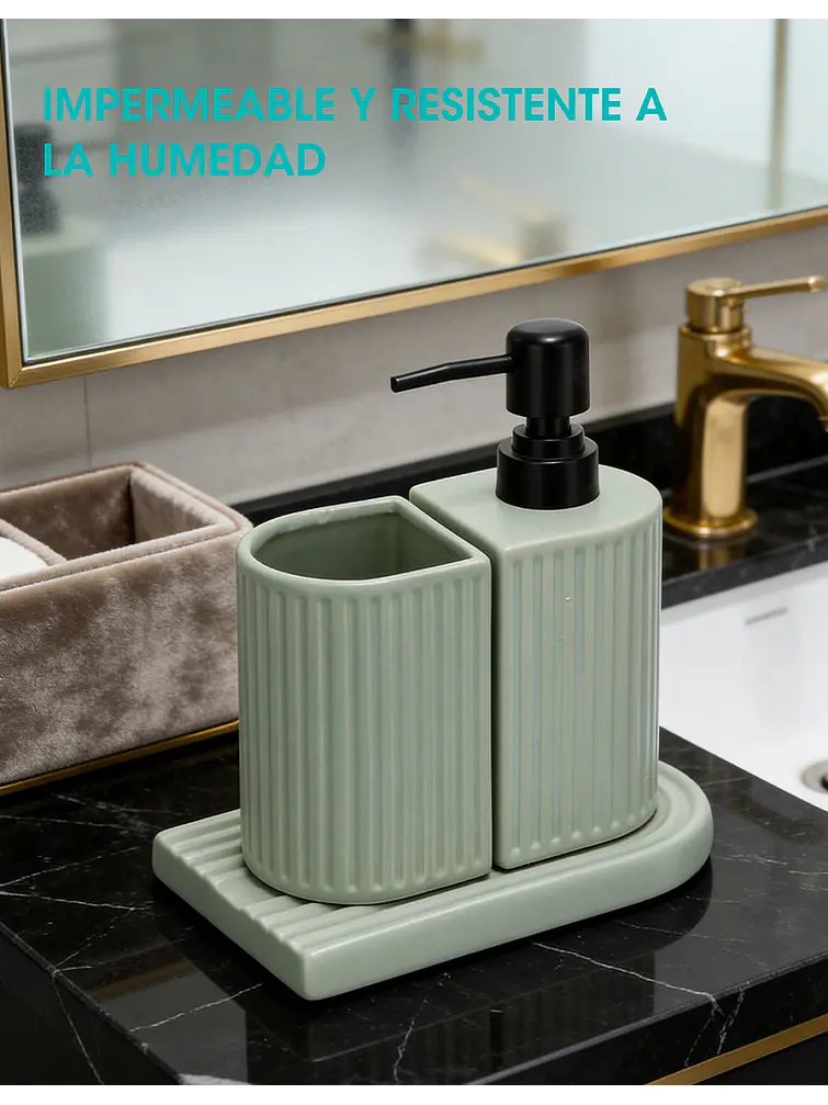 SET DE BAÑO C/U 5