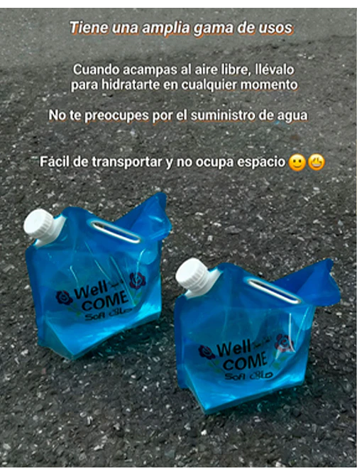 BOLSA PARA AGUA C/U 3