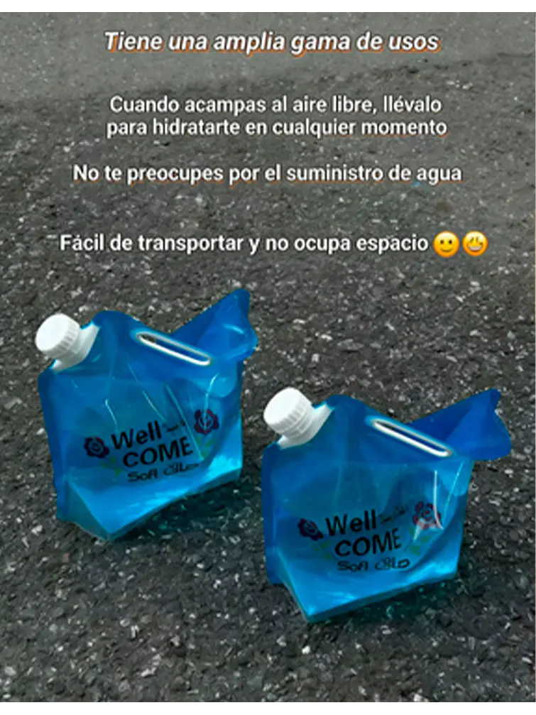 BOLSA PARA AGUA C/U 3