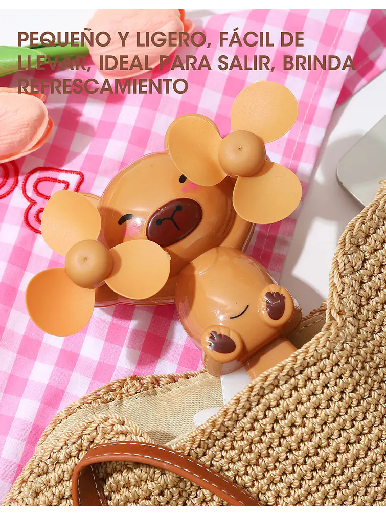 VENTILADOR  DE MANO C/U 4