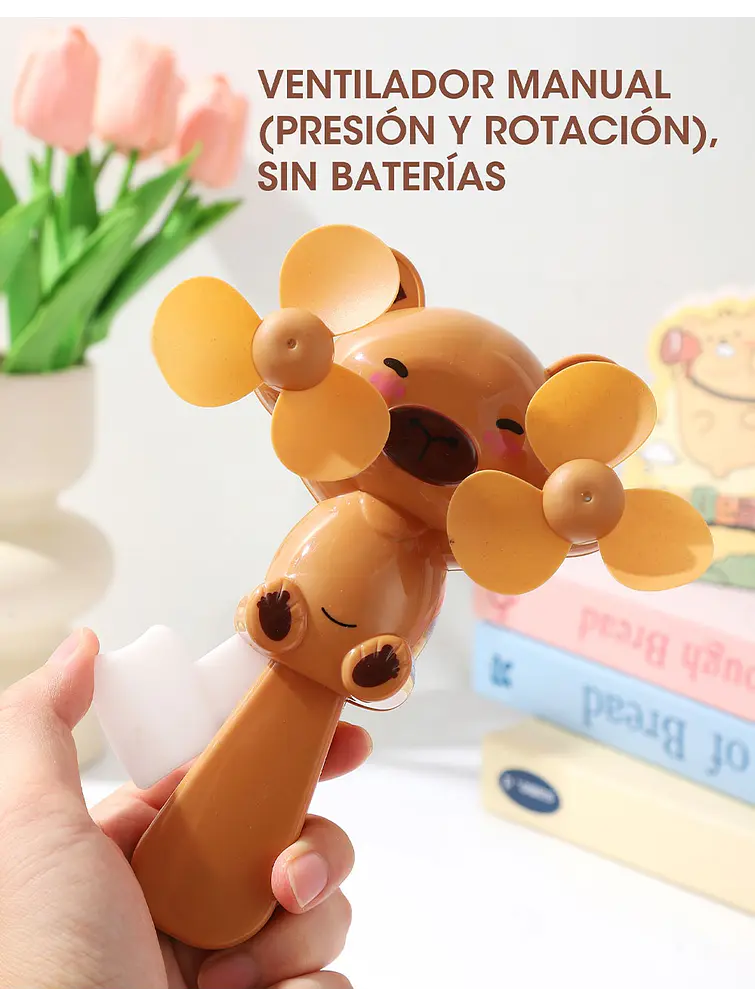 VENTILADOR  DE MANO C/U 5