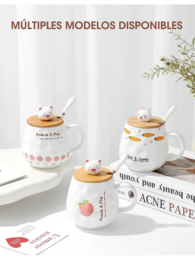 SET DE TAZA C/U 8
