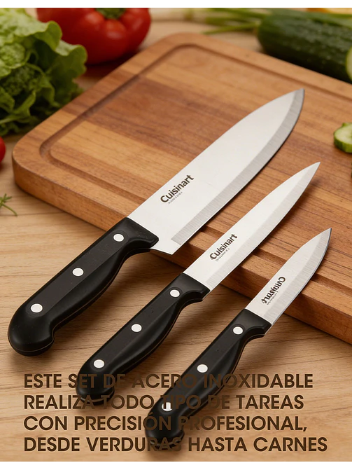 SET DE CUCHILLOS C/U 6