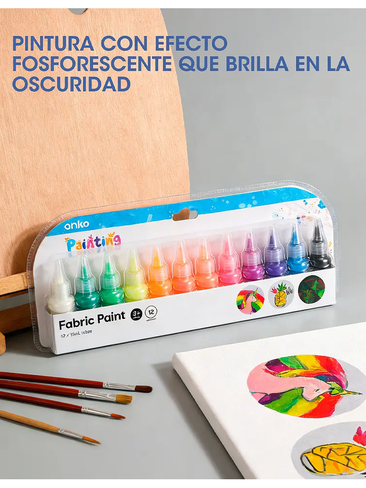 PINTURA 35ML PCS*12 2