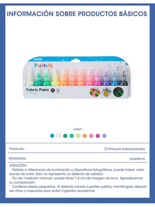 PINTURA 35ML PCS*12 4