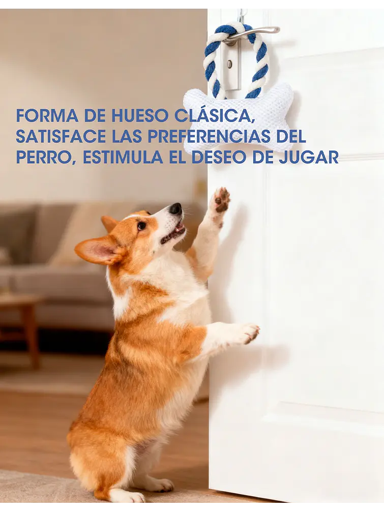 JUGUETE PARA MASCOTA C/U 2