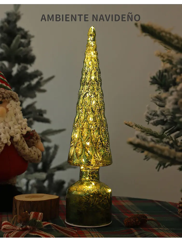 LAMPARA DE NAVIDAD C/U 4
