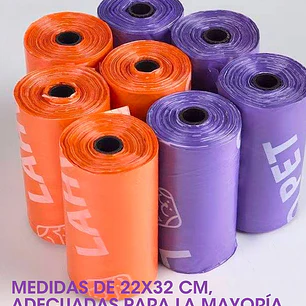 BOLSAS SANITARIAS PCS*8