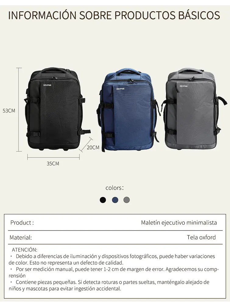 MOCHILA C/U 17