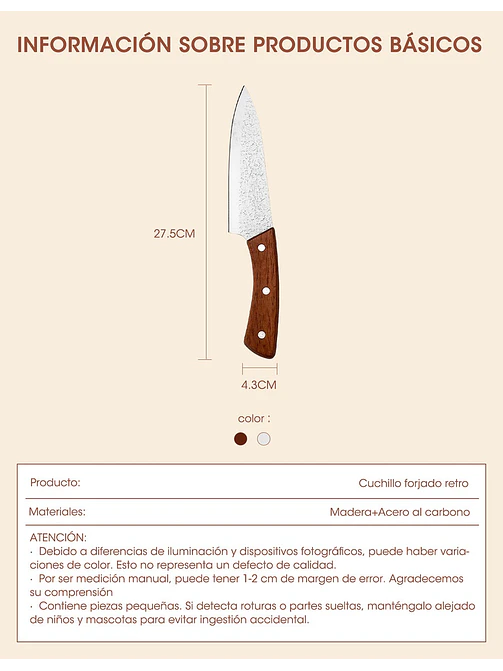 CUCHILLO C/U 6