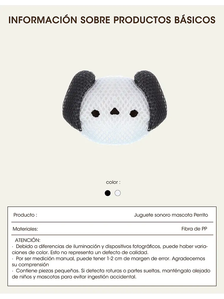 JUGUETE PARA MASCOTA C/U 3
