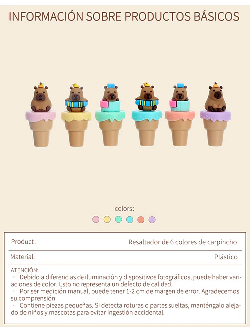 RESALTADOR PCS*6 8