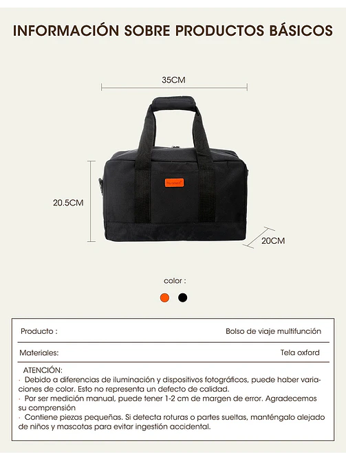 BOLSO DE VIAJE C/U 8