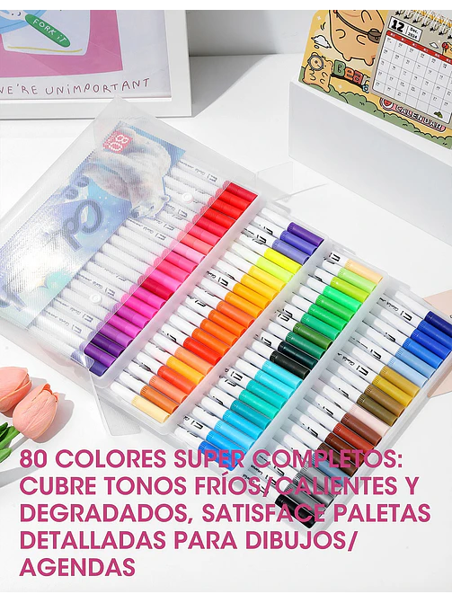 MARCADORES PCS*80 3
