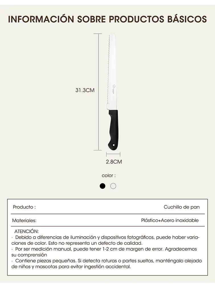 CUCHILLO C/U 4