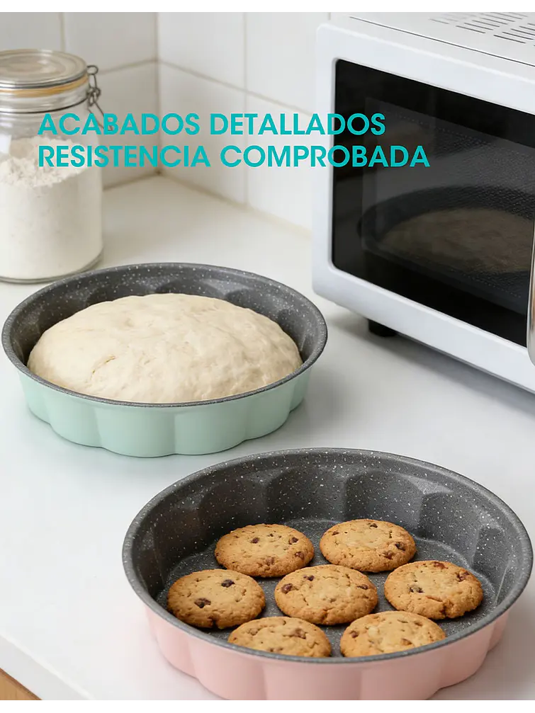 MOLDE PARA HORNEAR C/U 6