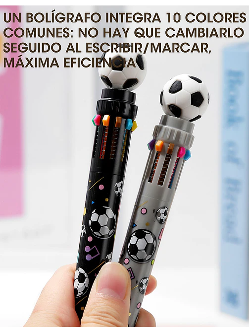 BOLIGRAFO 10 COLORES C/U 2