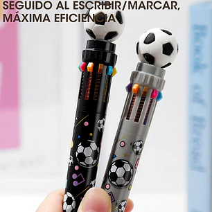 BOLIGRAFO 10 COLORES C/U