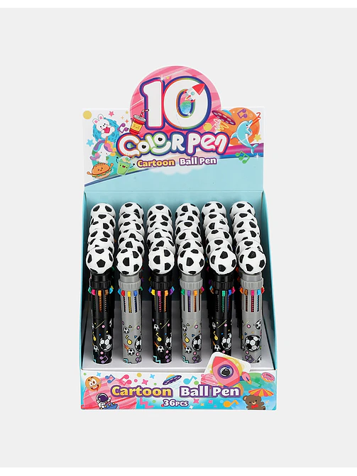 BOLIGRAFO 10 COLORES C/U 3
