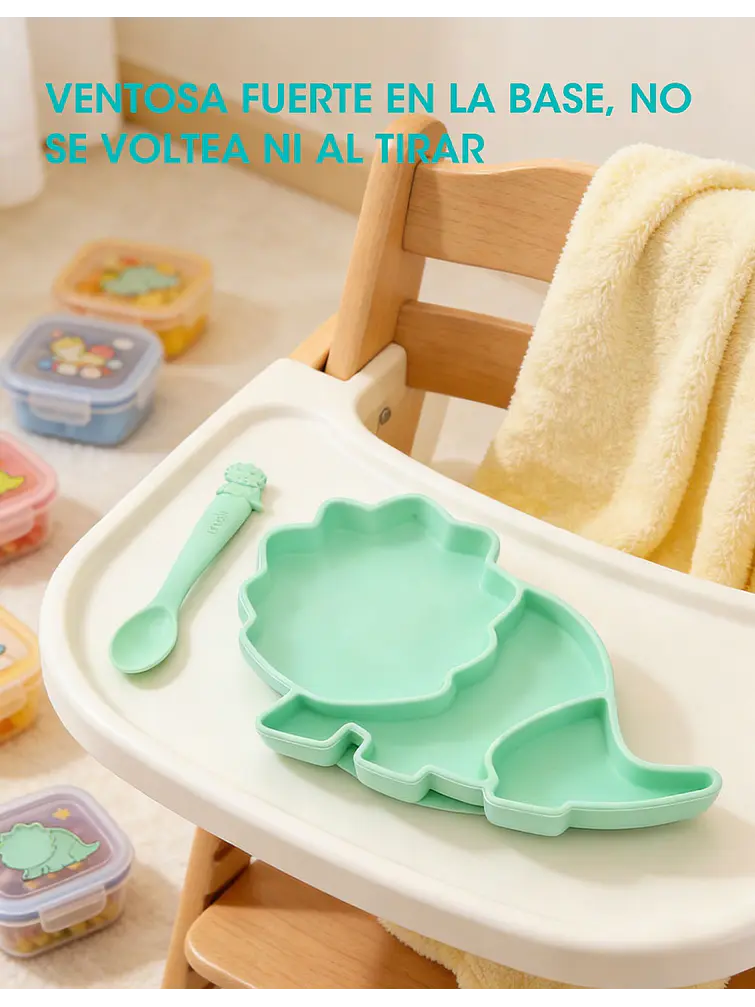 PLATO + CUCHARA C/U 2