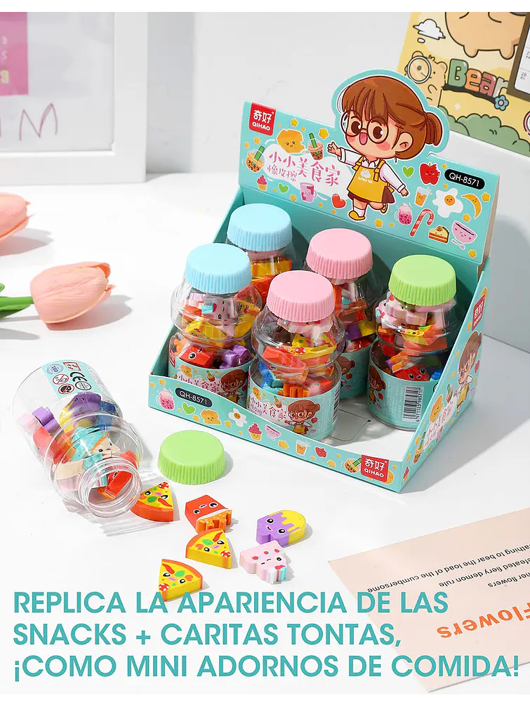 GOMA DE BORRAR PCS*18 6