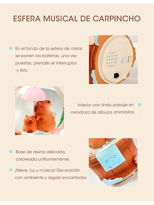 BOLA DE CRISTAL C/U 8