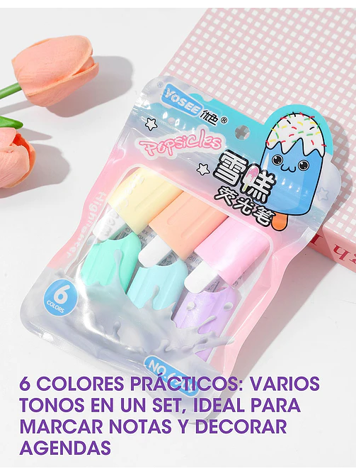 MARCADORES PCS*6 4