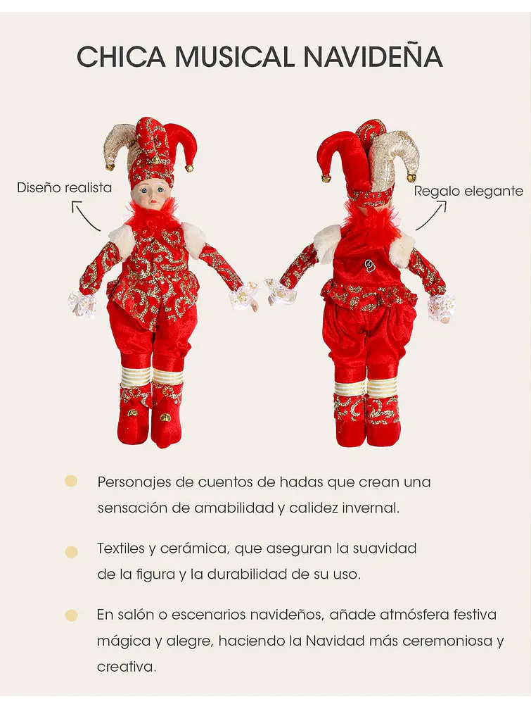 ADORNO NAVIDEÑO C/U 12