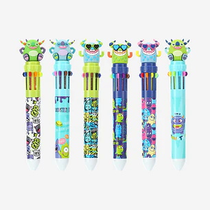 BOLIGRAFO 10 COLORES C/U