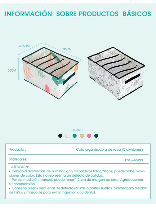 ORGANIZADOR C/U 8