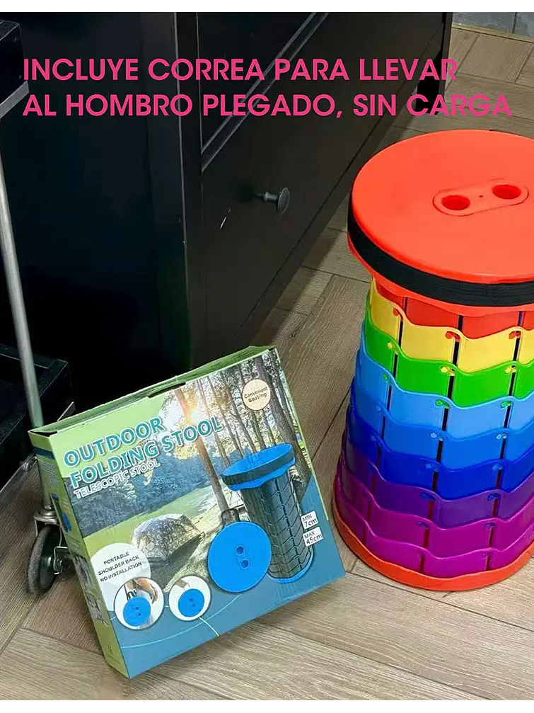 BANQUETA PLEGABLE C/U 3