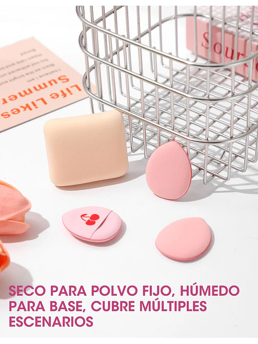 ESPONJA DE MAQUILLAJE PCS*4 2