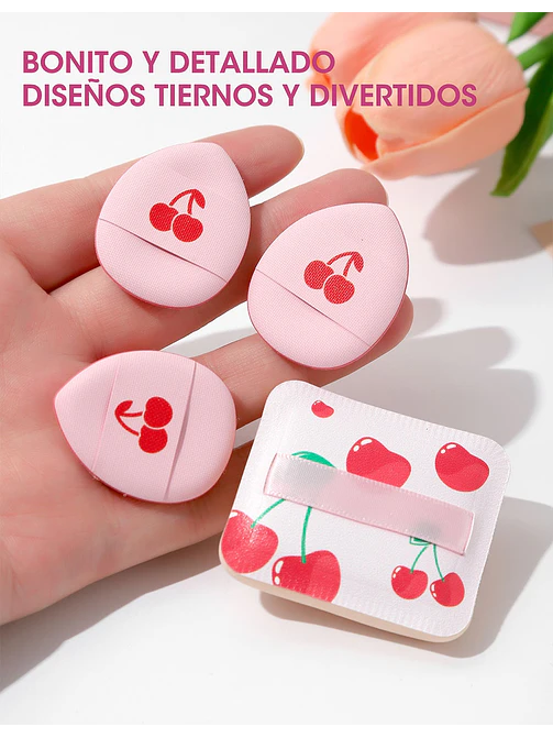 ESPONJA DE MAQUILLAJE PCS*4 3