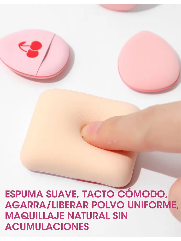 ESPONJA DE MAQUILLAJE PCS*4 5