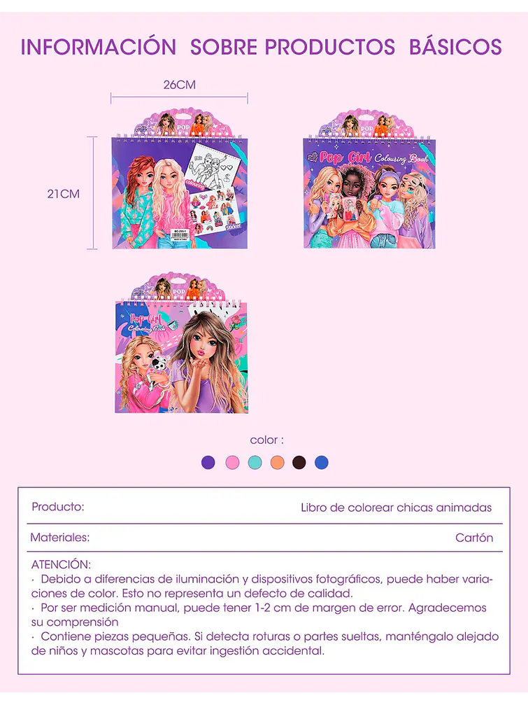 CUADERNO PARA COLOREAR C/U 11