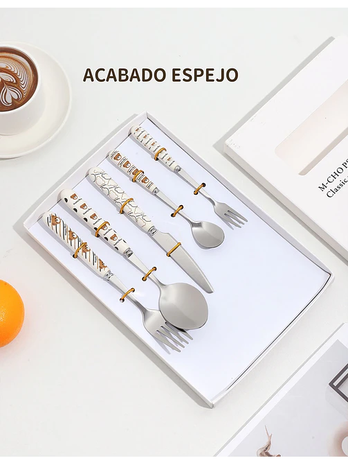 SET DE CUBIERTOS C/U 5