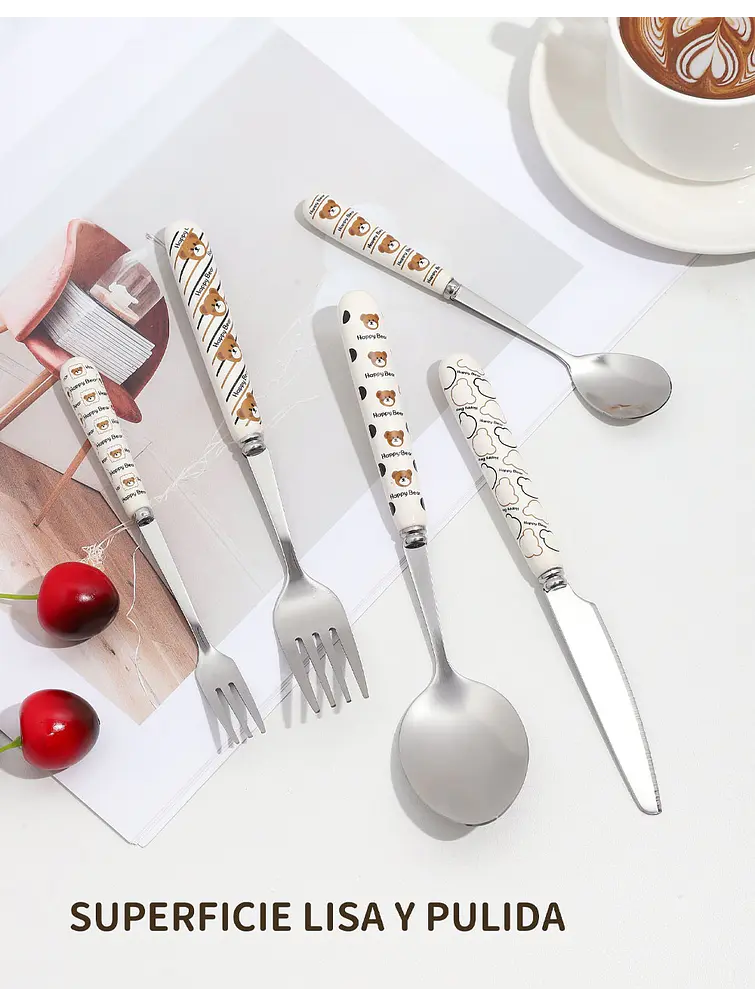 SET DE CUBIERTOS C/U 8