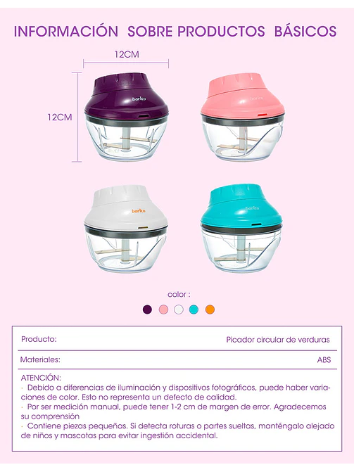 TRITURADOR MANUAL C/U 10