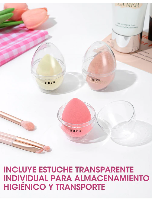 ESPONJA DE MAQUILLAJE C/U 9